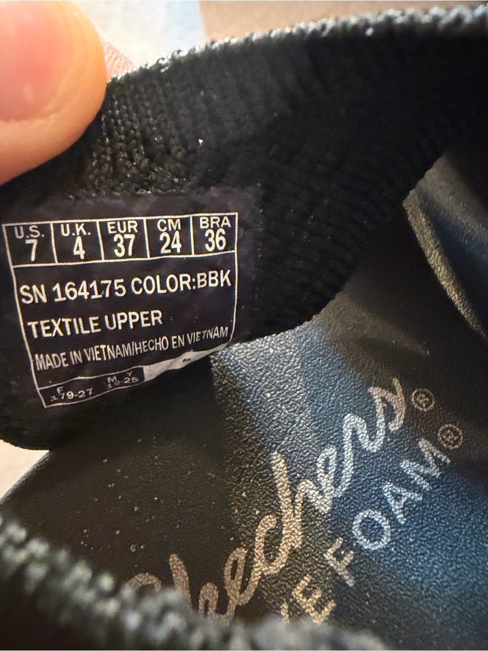 Skechers Parallel Lite Dreammaker Black Wedge Sandals Women's Size 7 Coastal - Picture 5 of 5